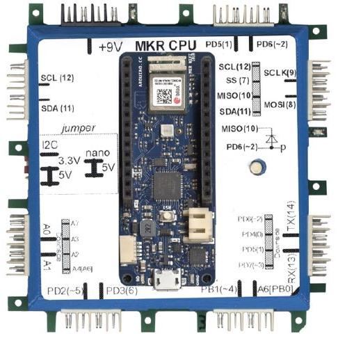 Allnet Adattatore per mattoncini Arduino MKR BrickRknowledge, Modulo elettronico