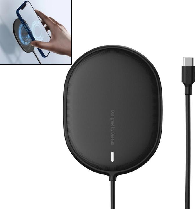 Image du produit Baseus Chargeur magnétique léger sans fil (15 W)
