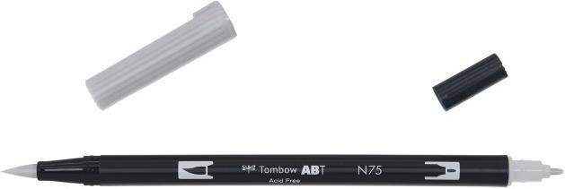 Actual product image Tombow Lettering set for beginners (Black, 6 x)