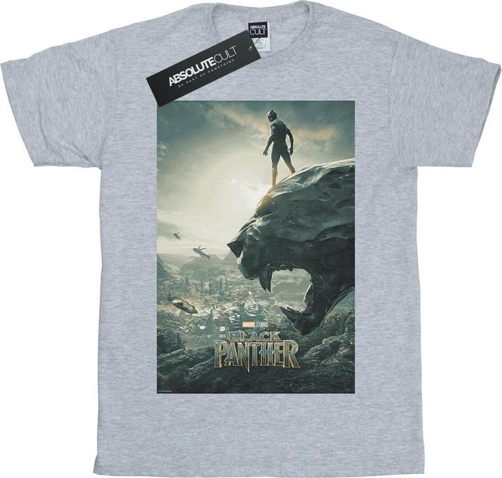 Immagine prodotto Maglietta con poster di Black Panther (128)
