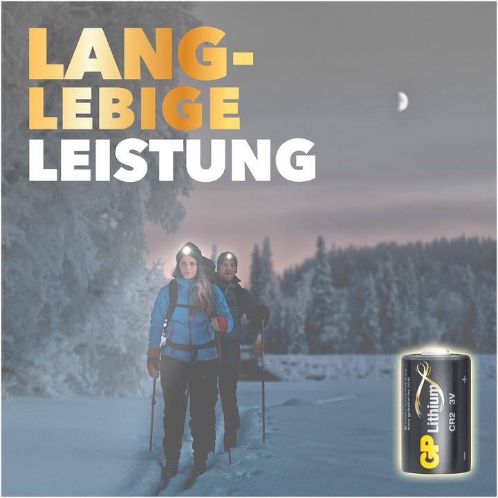 Image du produit GP Batteries Piles (1 pcs, CR2, 750 mAh)