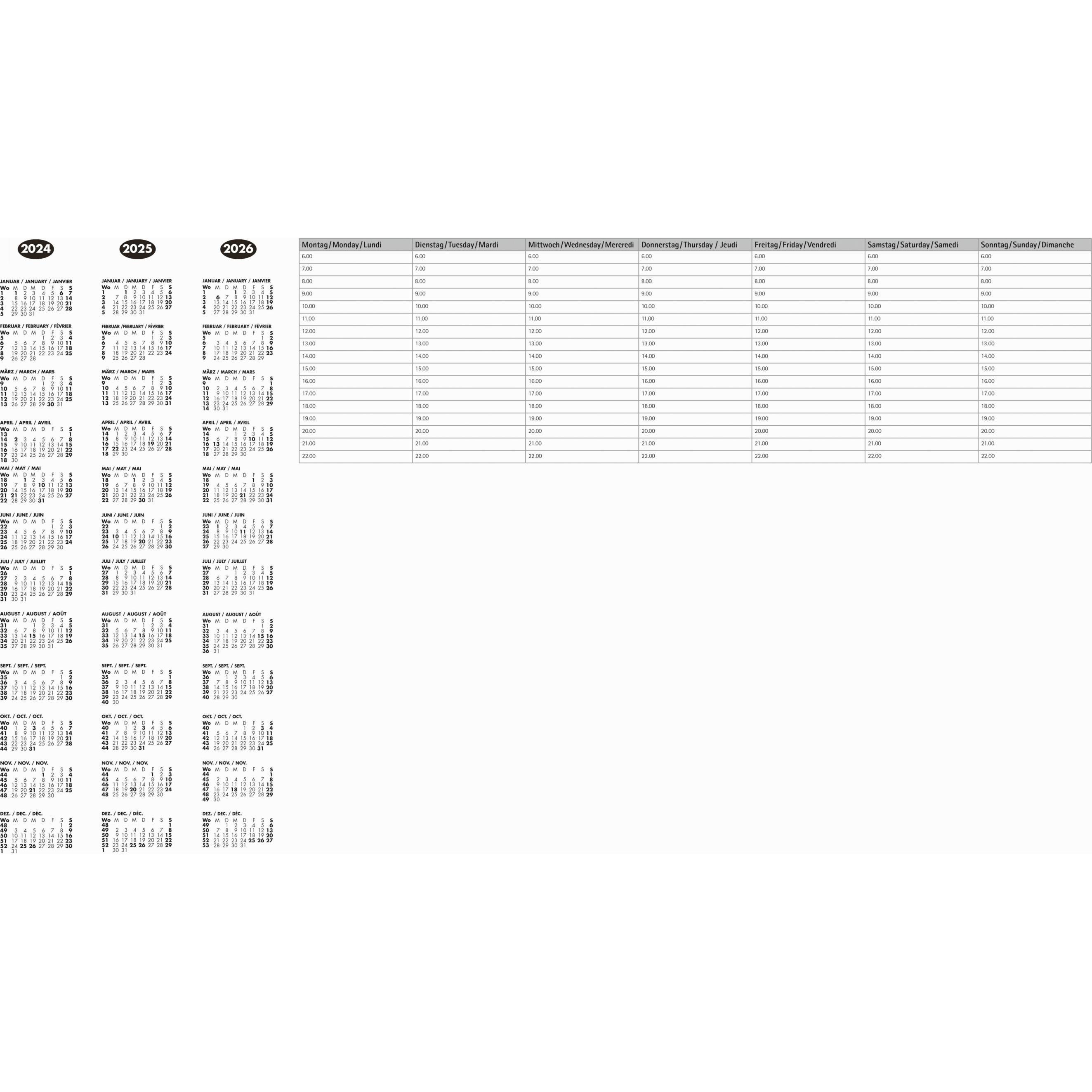 10x 0, Unterlage, Schreibunterlage
