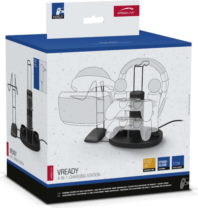 Produktbild Speedlink Vready 4-In-1 Charging Station (PS4)