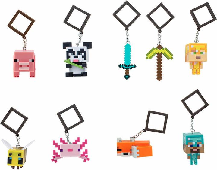 Produktbild Paladone Products Mojang Studios - Minecraft Backpack Buddies (CDU de 24pcs)