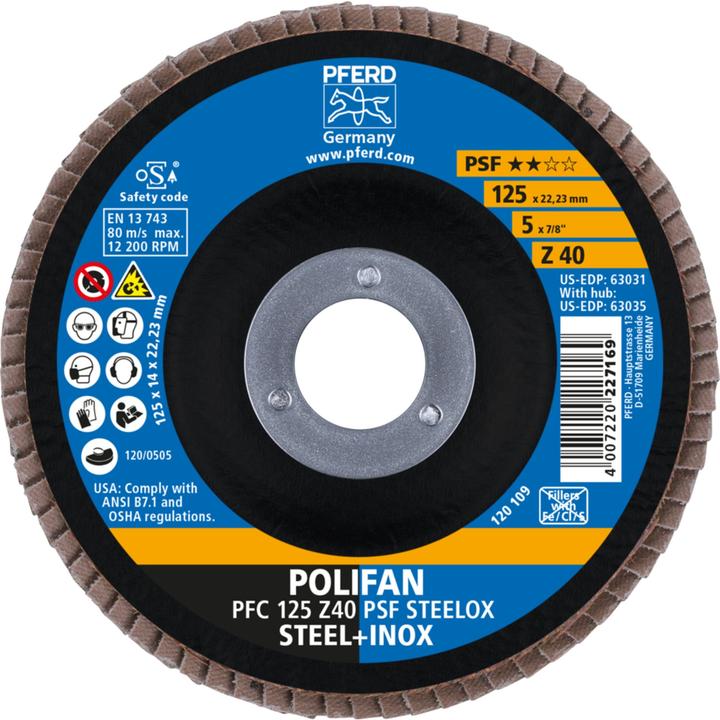 Actual product image Pferd Flap disc (40)