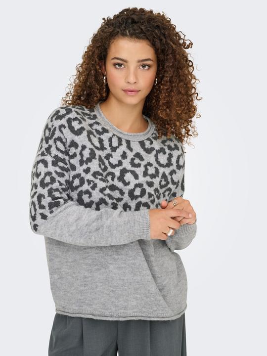 Actual product image Only Onljade Animal Ls O-Neck Knt Noos (L)