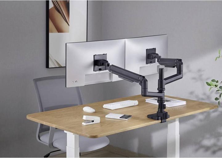 Image du produit SpeaKa Professional SP-MM-980 2fach Monitorhalterung 43,2 cm (17") - 124,5 cm (4 (Tables, 49")
