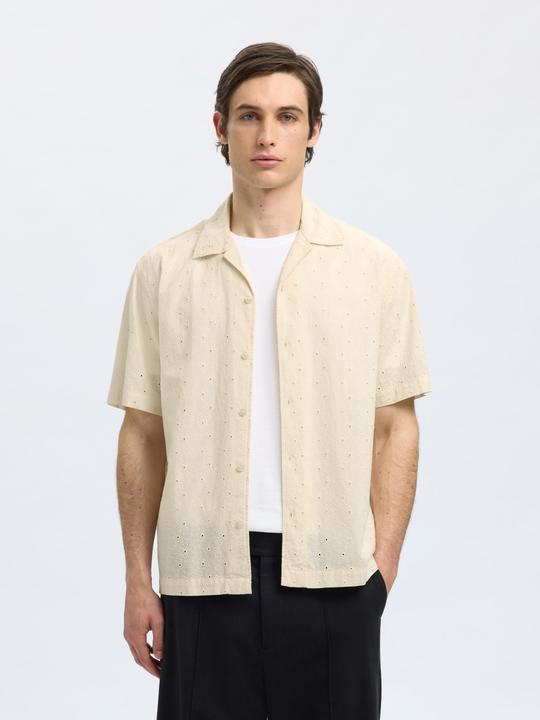 Immagine prodotto Selected Camicia a maniche corte in broderie anglaise (S)