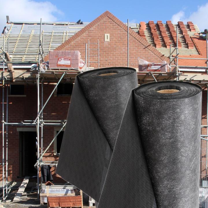Actual product image Aquagart 75m² Unterspannbahn Schalungsbahn Dachbahn Dachunterspannbahn 130g/m² 1,5m breit