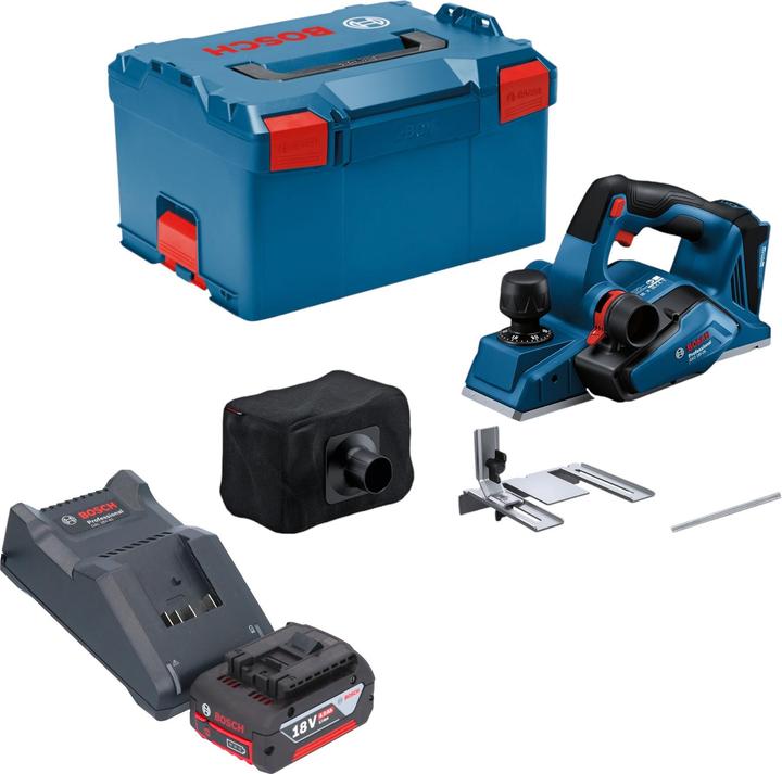 Actual product image Bosch Professional Bosch GHO 18V-26 Professional cordless planer 18 V 2.6 mm brushless + 1x rechargeable battery 4.0