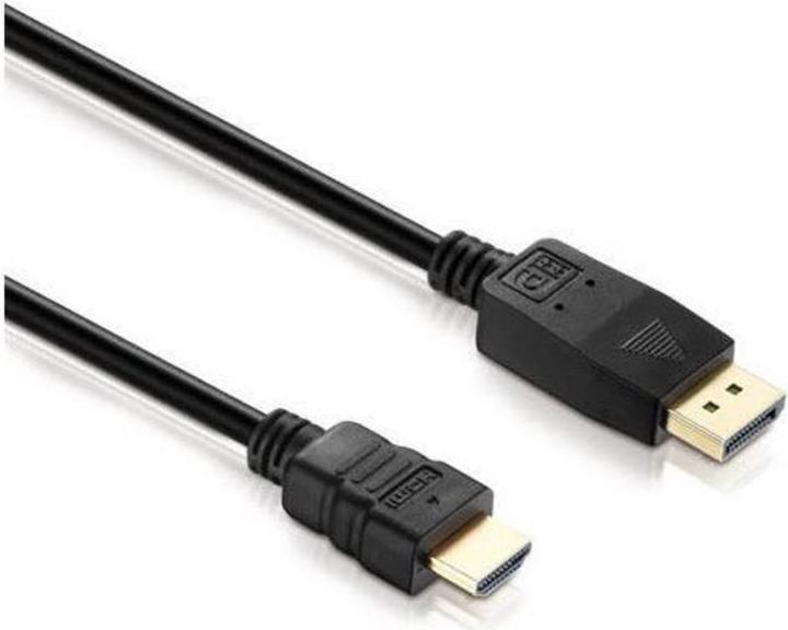 HDgear DisplayPort — HDMI (Typ A) (1.50 m, HDMI, DisplayPort, 1.4)