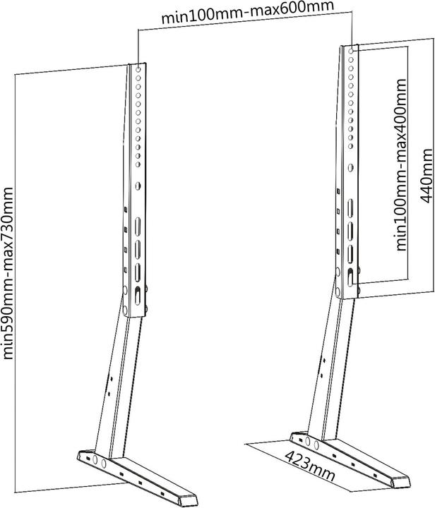 Produktbild PureMounts Pm-Tvs-02 (Universal, 70", 35 kg)