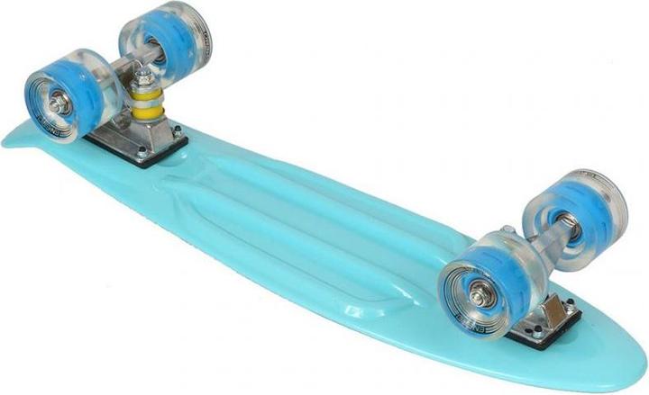 Image du produit Victoria Skateboard plastique 22 pouces Enero bleu LED (22.05")