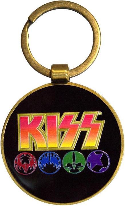 Actual product image KISS Army / Logo & Icons Double Sided Keyring