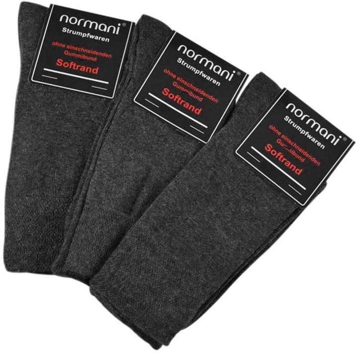 Produktbild Normani 6 Paar Komfortsocken mit Softrand (6er Pack, 35 - 38)
