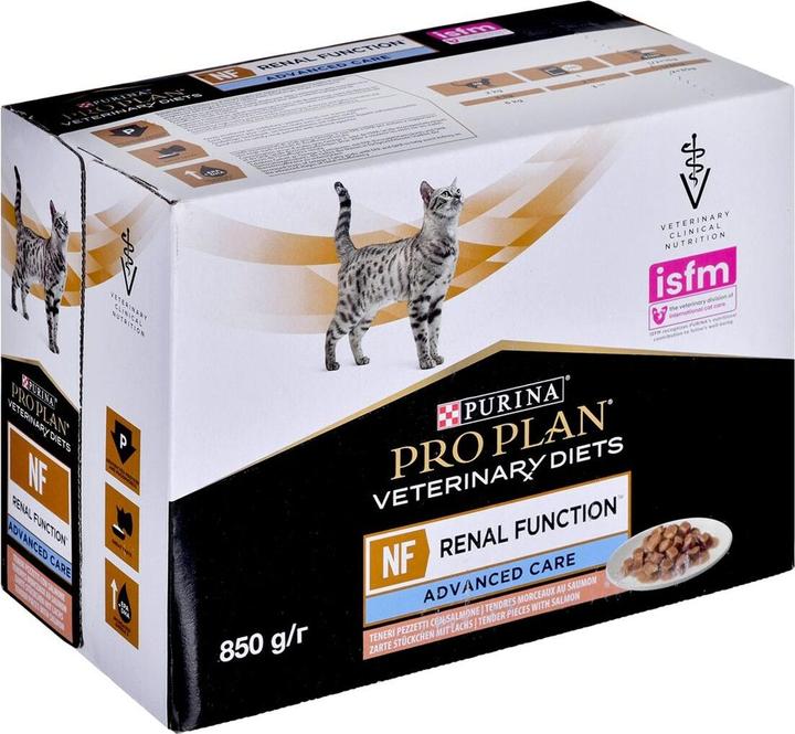 Actual product image Friskies NF Renal Function Feline Salmon - Wet Food for Cats - 10x85g (Adult, 1 pcs., 850 g)