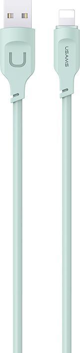Image du produit Usams Câble lightning Fast Charging 2,4A Lithe Series 1,2m zielonygreen SJ565USB (1.20 m, USB 3.0)