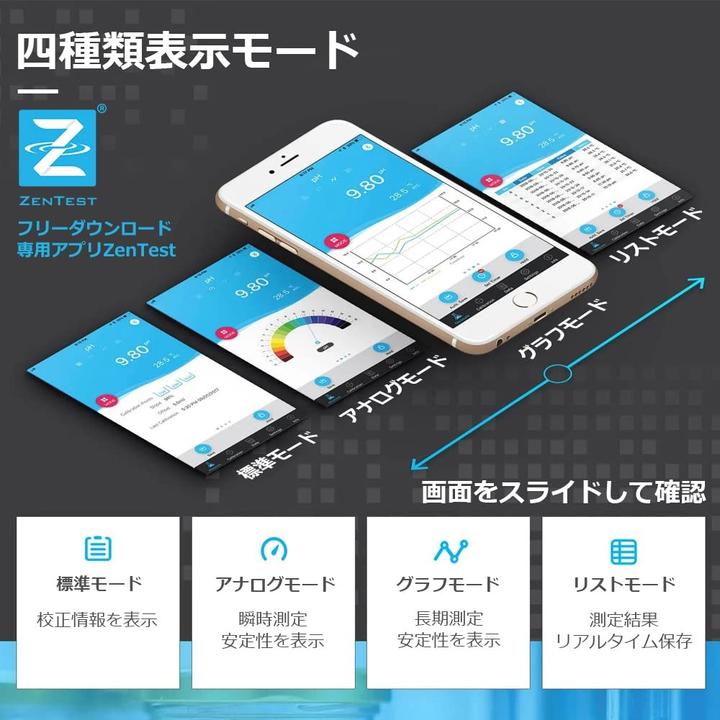 Actual product image Apera Instruments PC60-Z Smart 7-in-1 Multi-Parameter Meter