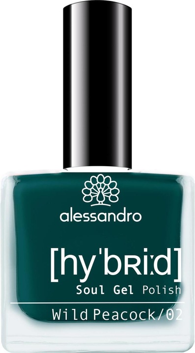 Produktbild Alessandro Nagellack Hybrid 118 Wild Peacock (118 Wild Peacock, Gel-Effekt Nagellack)