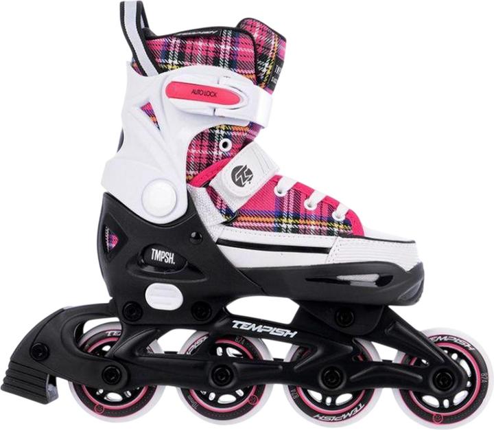 Actual product image Tempish Childrens/Kids Rebel Adjustable Inline Roller Skates (40)