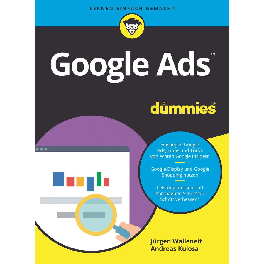 Google Ads für Dummies, Fachbücher von Jürgen Walleneit, Andreas Kulosa
