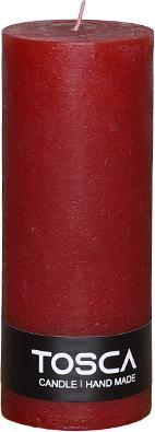 Produktbild Bludeko Kerze rustic rubin - 2er-Set (2 Stk.)