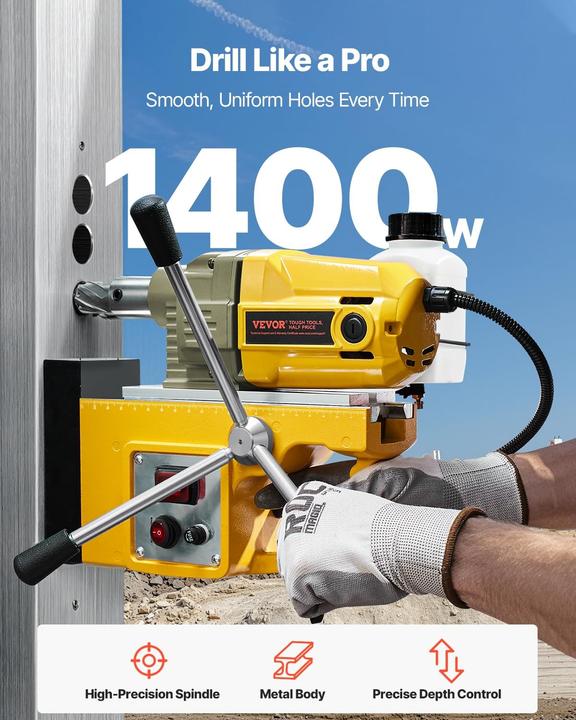 Actual product image Vevor Magnetic Drill Press