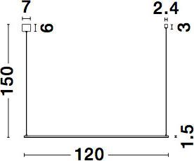 Actual product image Nova Luce Elettra (677 lm)
