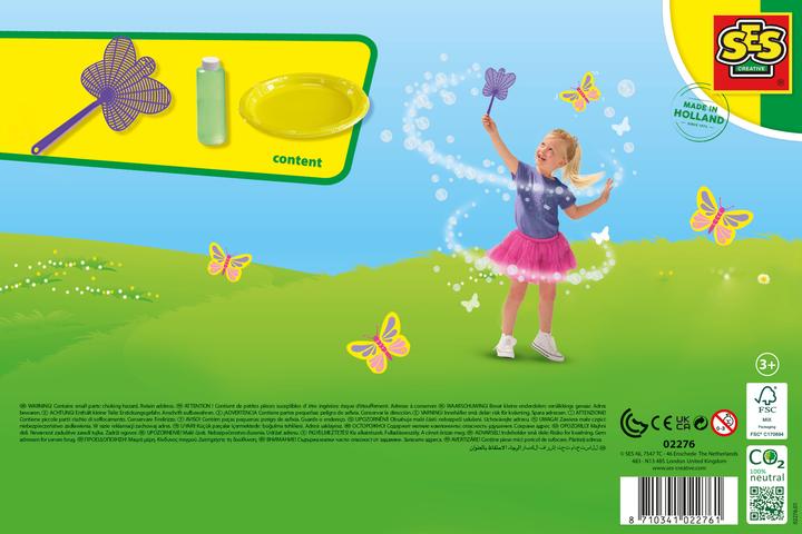 Actual product image Ses Creative Butterfly Soap Bubbles