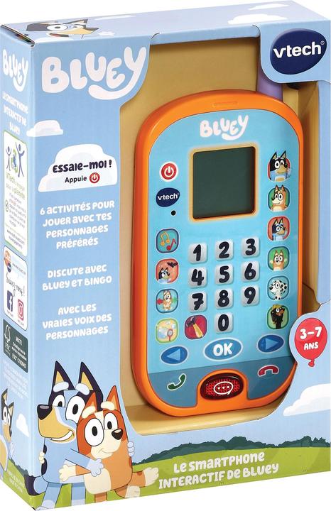 Immagine prodotto VTech Bluey - Le Smartphone Interactif (Francese, 3 - 6 anni)