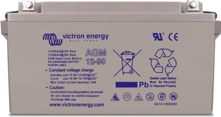 Produktbild Victron Energy AGM Deep Cycle Batterie (12 V, 165 Ah)