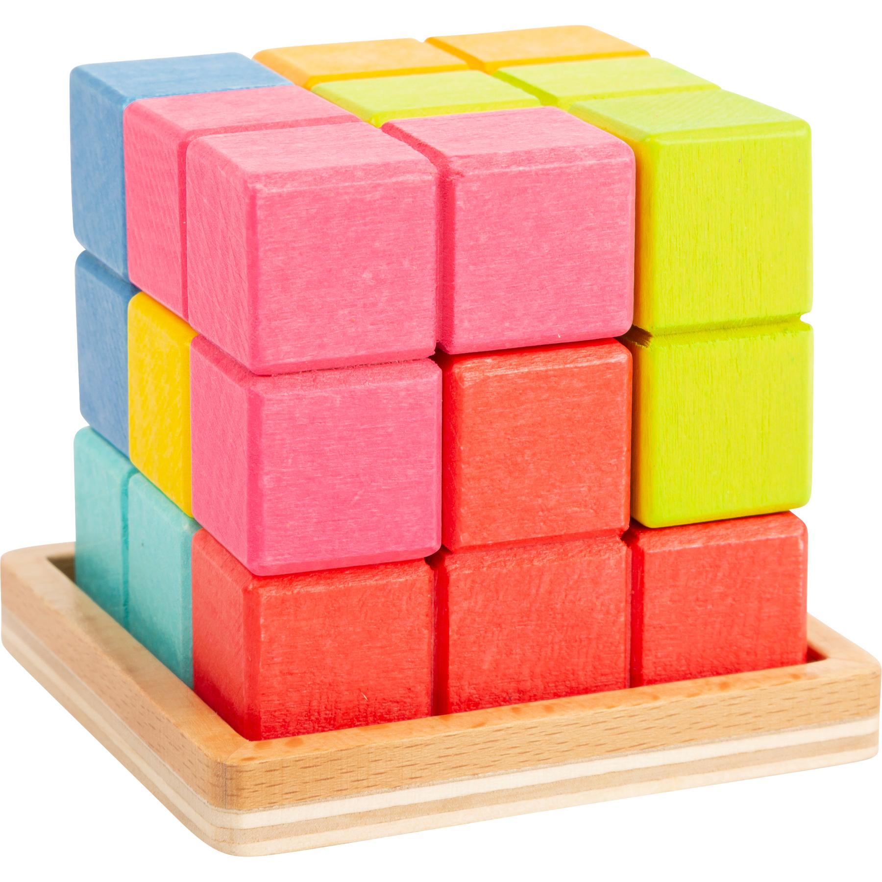 small foot 3D Puzzle Würfel geometrische Formen (Deutsch)