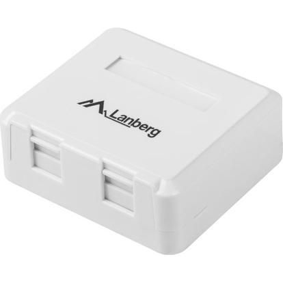 Lanberg OK1-0002-W Surface-mount, Netzwerk Zubehör