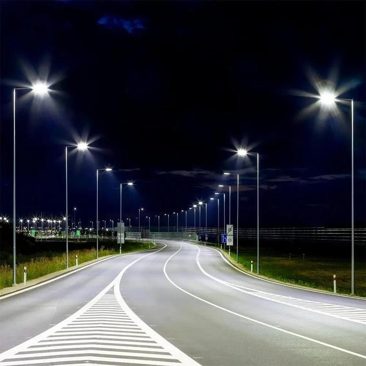 Immagine prodotto V-TAC VT54STN Lampione LED SAMSUNG Chip 50W Slim 6400K 135 lmW (6850 lm, IP65)