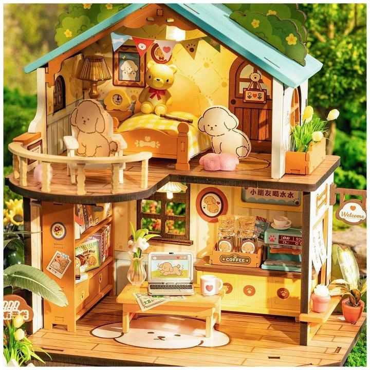 Produktbild Robotime Welpen Villa