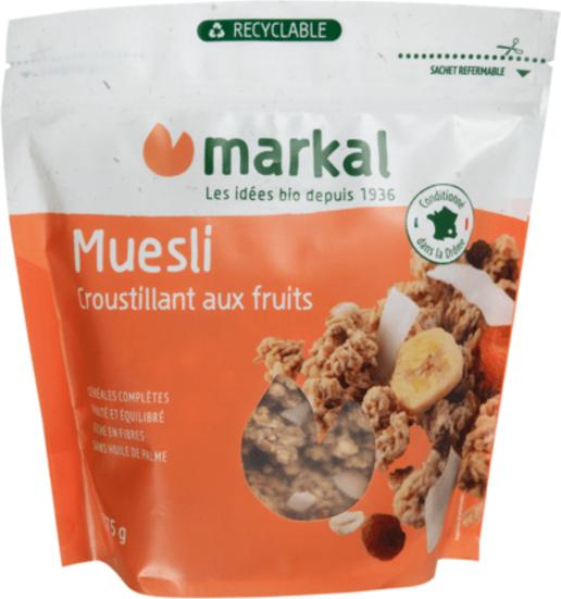 Image du produit Markal Muesli croustillant fruits (375 g)