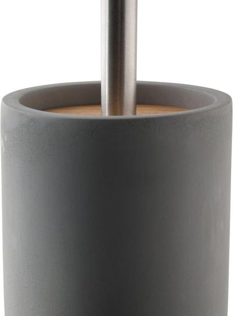 Produktbild Axentia WC-Garnitur Turin, Beton/Bambus