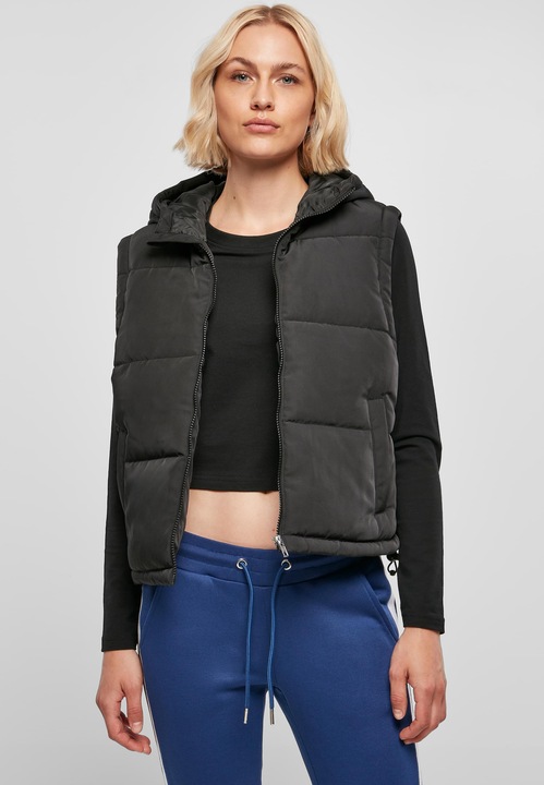 Produktbild Urban Classics Ladies Recycled Twill Puffer Vest (S, L)