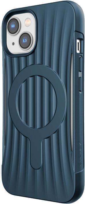 Image du produit X-Doria Étui pochette pour iPhone 14 avec coque arrière MagSafe bleue (Apple iPhone 14)