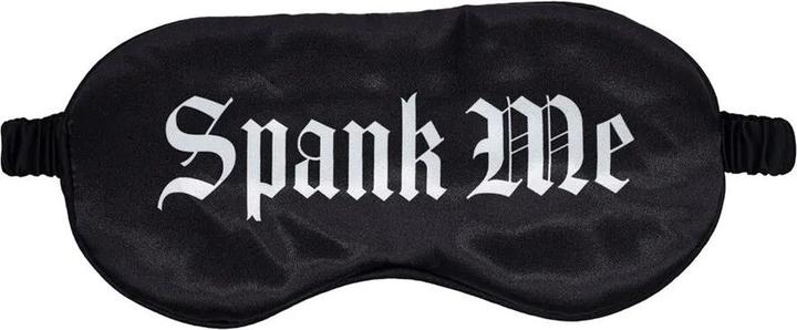 Image du produit Ouch! Spank Me - Printed Satin Mask - Black