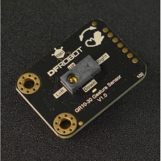 DFRobot Gravity GR10-30 Gestensensor, 12 Gesten, bis 30 cm Erkennungsdistanz, UART & I2C, 3,3-5V, Scheda + Kit di sviluppo