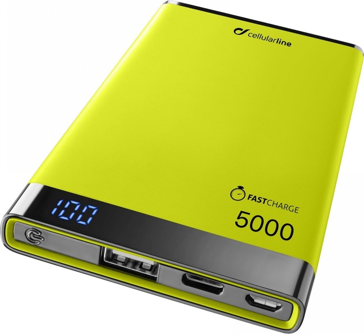 Actual product image Cellularline Freepower Manta S (5000 mAh, 10 W, 18.50 Wh)