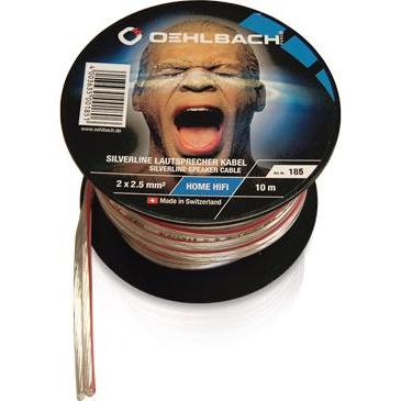 Thumbnail - Oehlbach Speaker Cable Silverline SP15 (20 m, 1.50 mm²), Lautsprecherkabel, Transparent