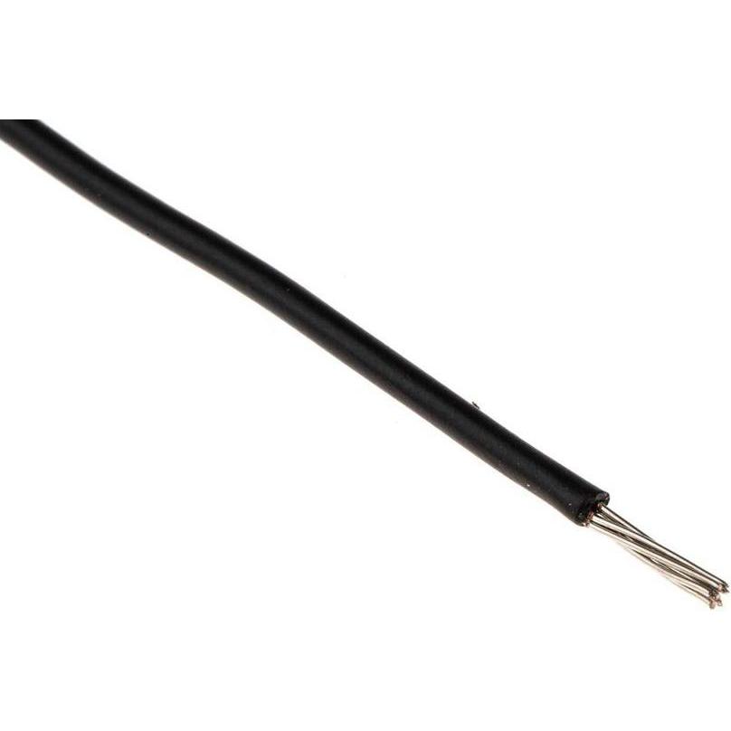 RS PRO, Tubo + Canalina per cavi, WIRE KY30-05 BLACK 250m (250 m)