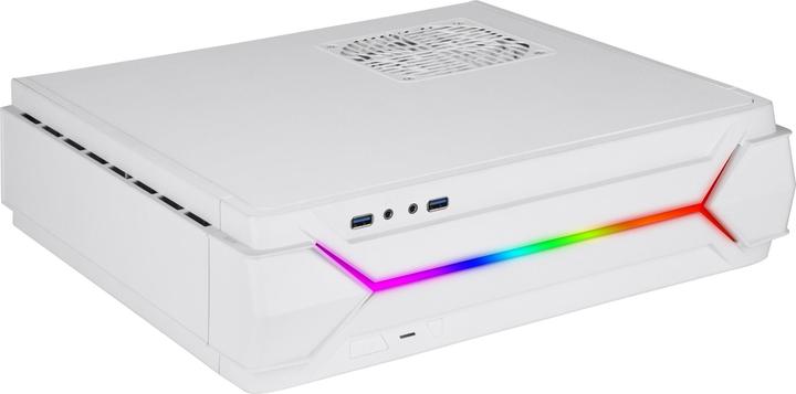 Actual product image Silverstone Tower SST-RVZ03W-ARGB white (Mini-ITX)