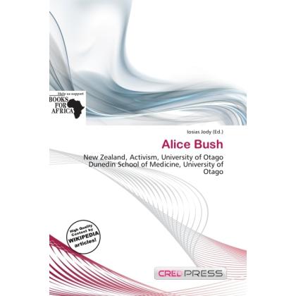 Alice Bush, Fachbücher