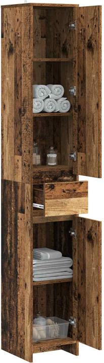 Produktbild vidaXL Badezimmerschrank (33 x 30 x 190 cm)