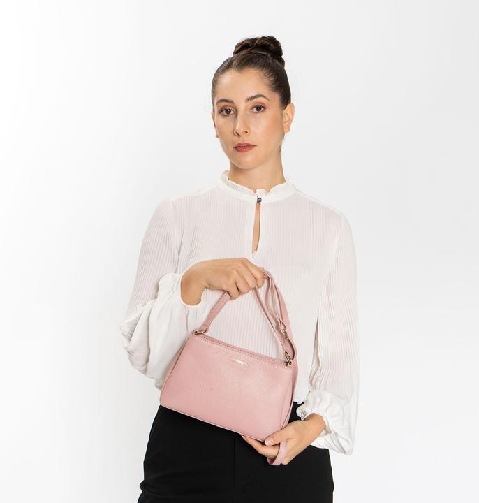 Actual product image Lazarotti Bologna Leather shoulder bag leather 23 cm