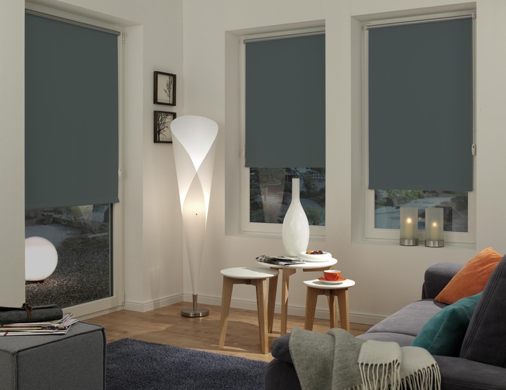 Actual product image Gardinia Easyfix thermal roller blind (75 x 150 cm)