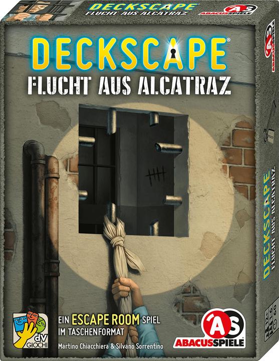Image du produit Abacus Deckscape - S'évader d'Alcatraz (Allemand, 1 - 6 Joueur)